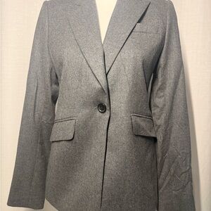 Brooks Brothers Charcoal Jacket with Patterned Lining